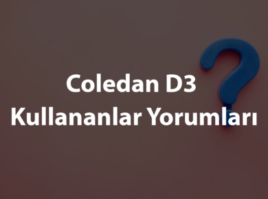 Coledan D3 Kullanıcı Yorumları